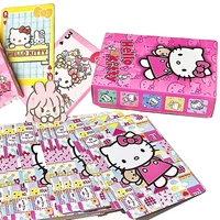 2022 new sanrioed hello kitty poker kawaii anime playing cards game poker cards board games cute kt cards collectible girls gift