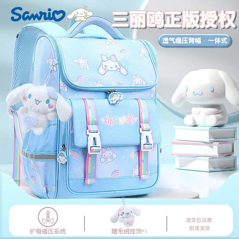 Sanrio Hello Kitty Backpack Mochilas Aestethic Kuromi Lightweight and Large Capacity Backpack High Quality Cute Bag