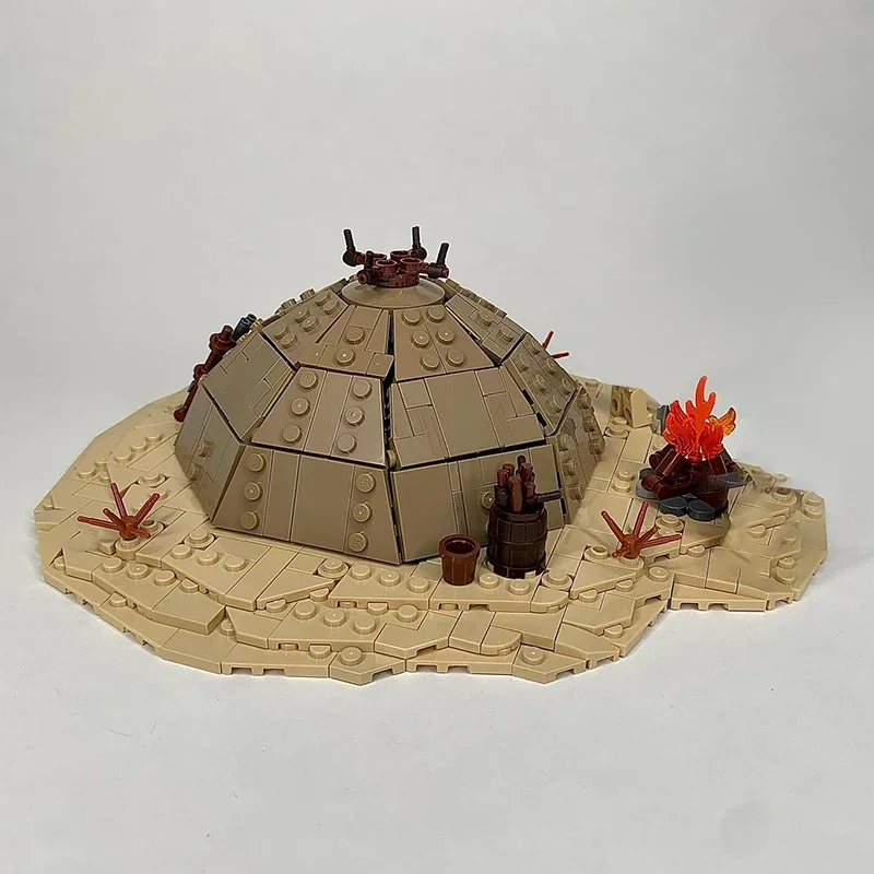 Популярная модель Звёздного фильма Moc конструктор сборщик деревенский лагерь