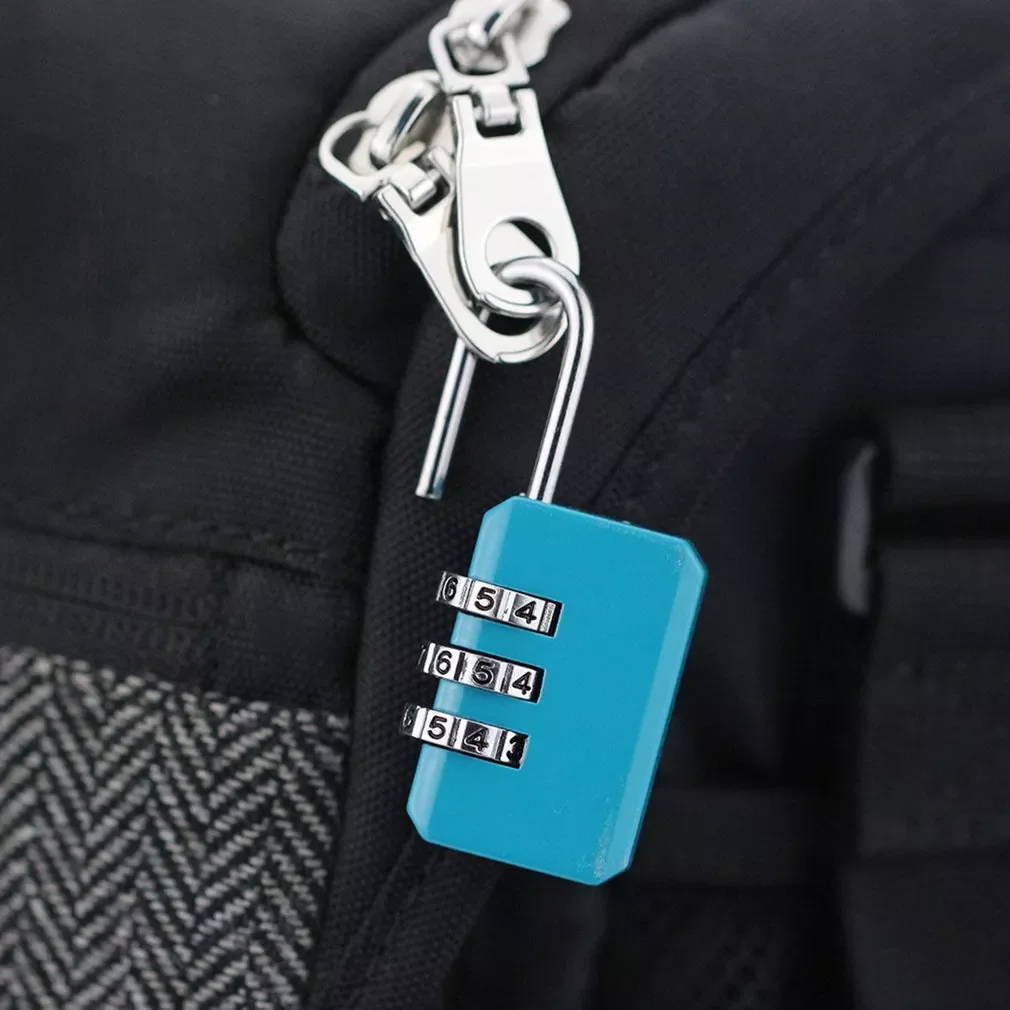

Digit Code Combination Padlock For Luggage Combination Number Lock Padlock For Zipper Bag Suitcase Drawer Durable Locks
