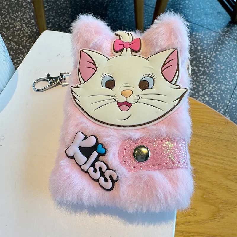 Дисней аниме фигурка Мари мультфильм портативная мини-версия блокнот розовый