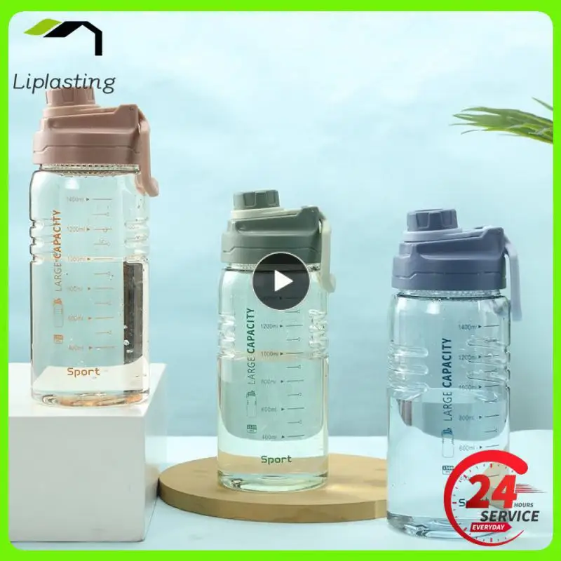 

1500ML Outdoor Fitness Sports Bottle Kettle Large Capacity Portable Climbing Bicycle Water Bottles Gym Space Cups Sports Water
