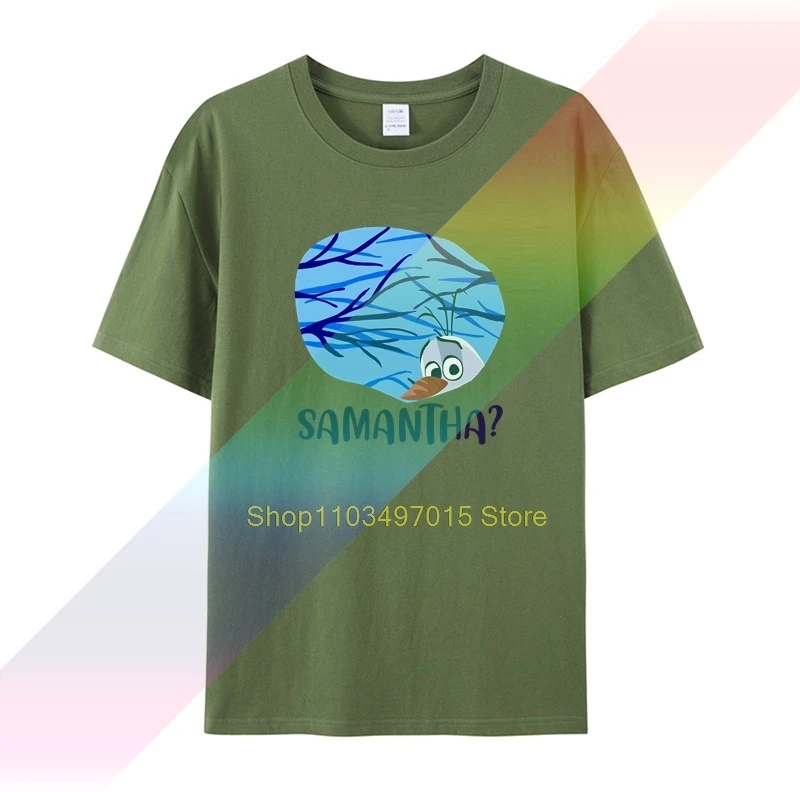 Мужская футболка Olaf Samantha хлопок