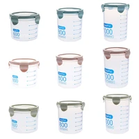 a600ml 800ml 1000ml pinkbluegreen fresh pot container box kitchen storage plastic box sealing food preservation
