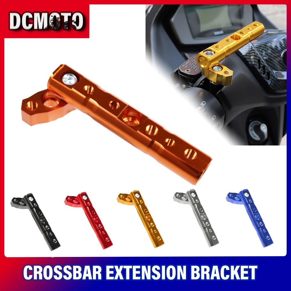 

Handlebar Crossbar Mirror Extension Motorcycle Balance Beam Phone Holder Motorbike Rearview Mirror Spotlight Crossbar Extension