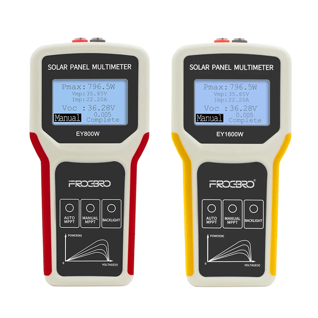 Ey1600w LCD MPPT Мультиметр на солнечной панели Тестер энергии Умный тестер напряжения