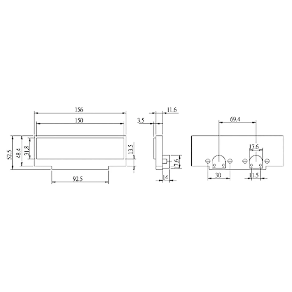 Гладкий и функциональный Двойной Аналоговый индикатор уровня дБ с эффективной