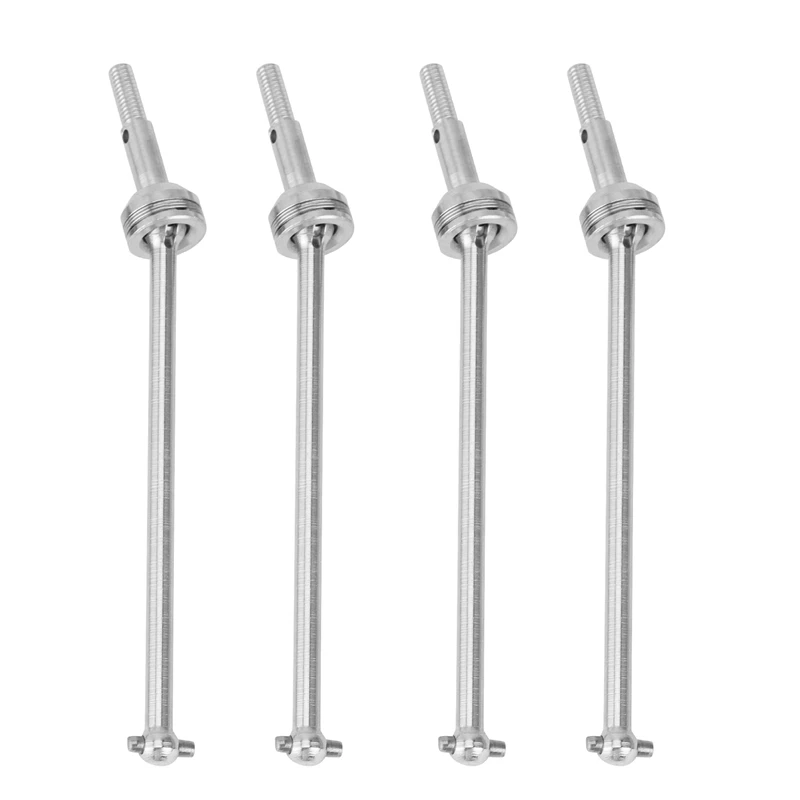 

4 Pcs Metal Universal Drive Shaft CVD 104001-1927 for Wltoys 104001 1/10 RC Car Spare Parts Accessories