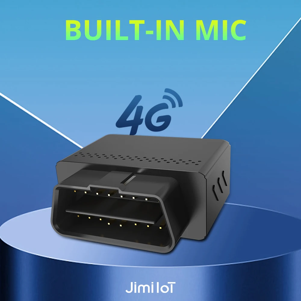 

JIMIMAX VL512 LTE OBD GPS-трекер Мини-автомобильное слежение 9-36 В 4G Sos Устройство слежения Монитор в реальном времени 4G Автомобильный локатор Обновление приложения OB22