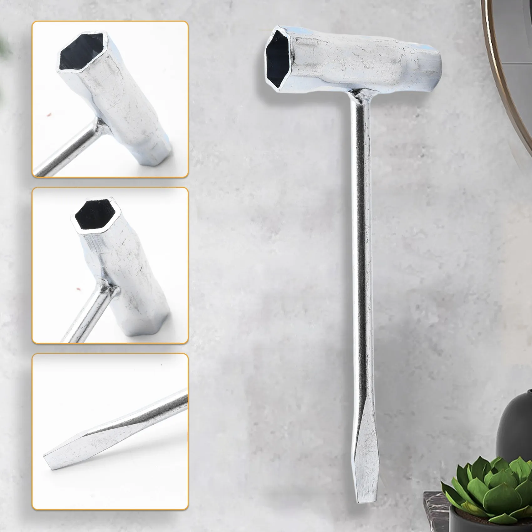 Гайка стержня T-образный ключ для бензопилы гаечный 1/2 дюйма (13 мм) x 3/4 (19 STIHL Husqvarna