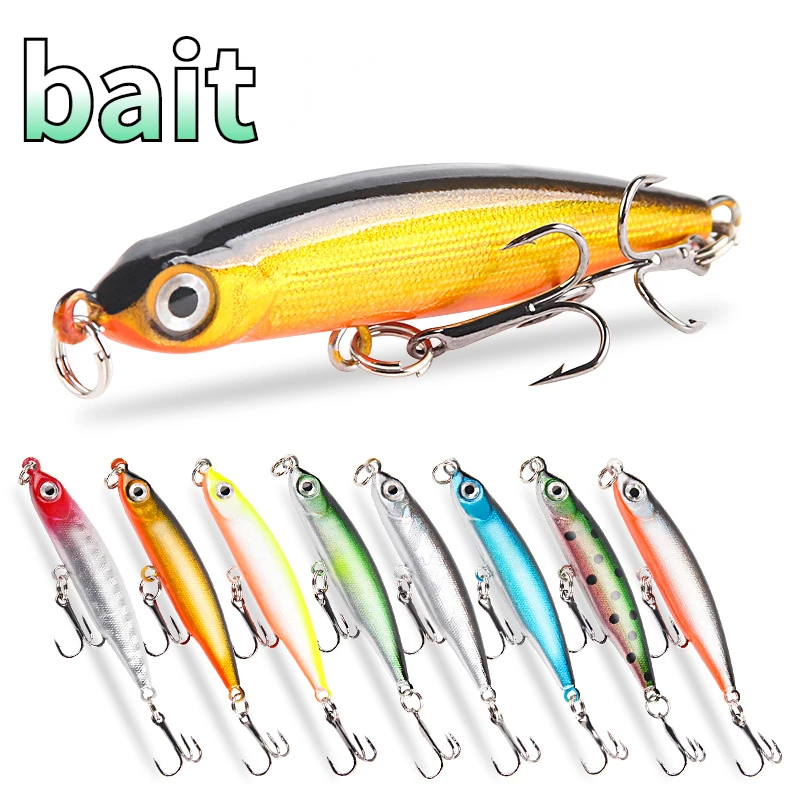 

Японский погружной карандаш восьми цветов, микрообъект, маленькая Серебряная рыба с свинцовым блоком для усиления пресноводной морской рыбалки, приманка