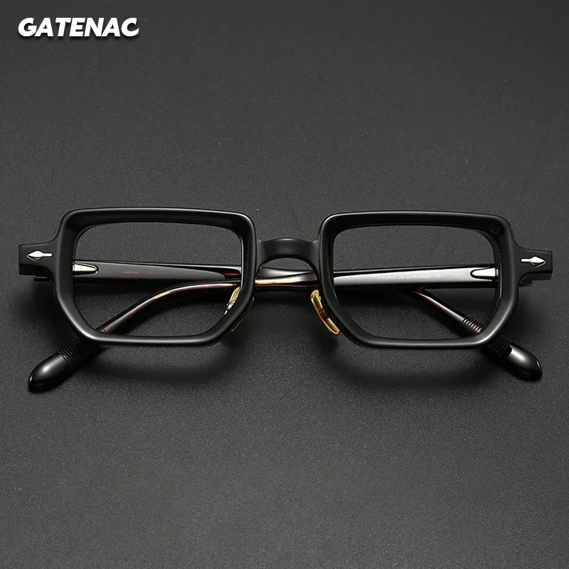Фото Очки Gatenac Luxury из ацетата для мужчин, новые фотохромные очки 2026 года с защитой от синего света, прогрессивные очки для чтения для женщин №2
