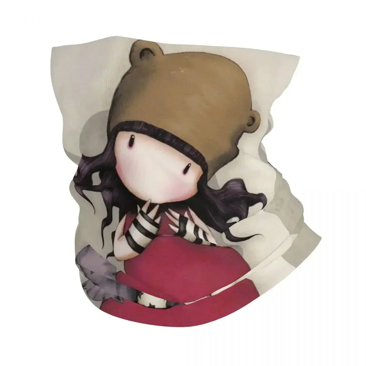 Кукла Санторо Горжус бандана чехол на шею печатная художественная милая