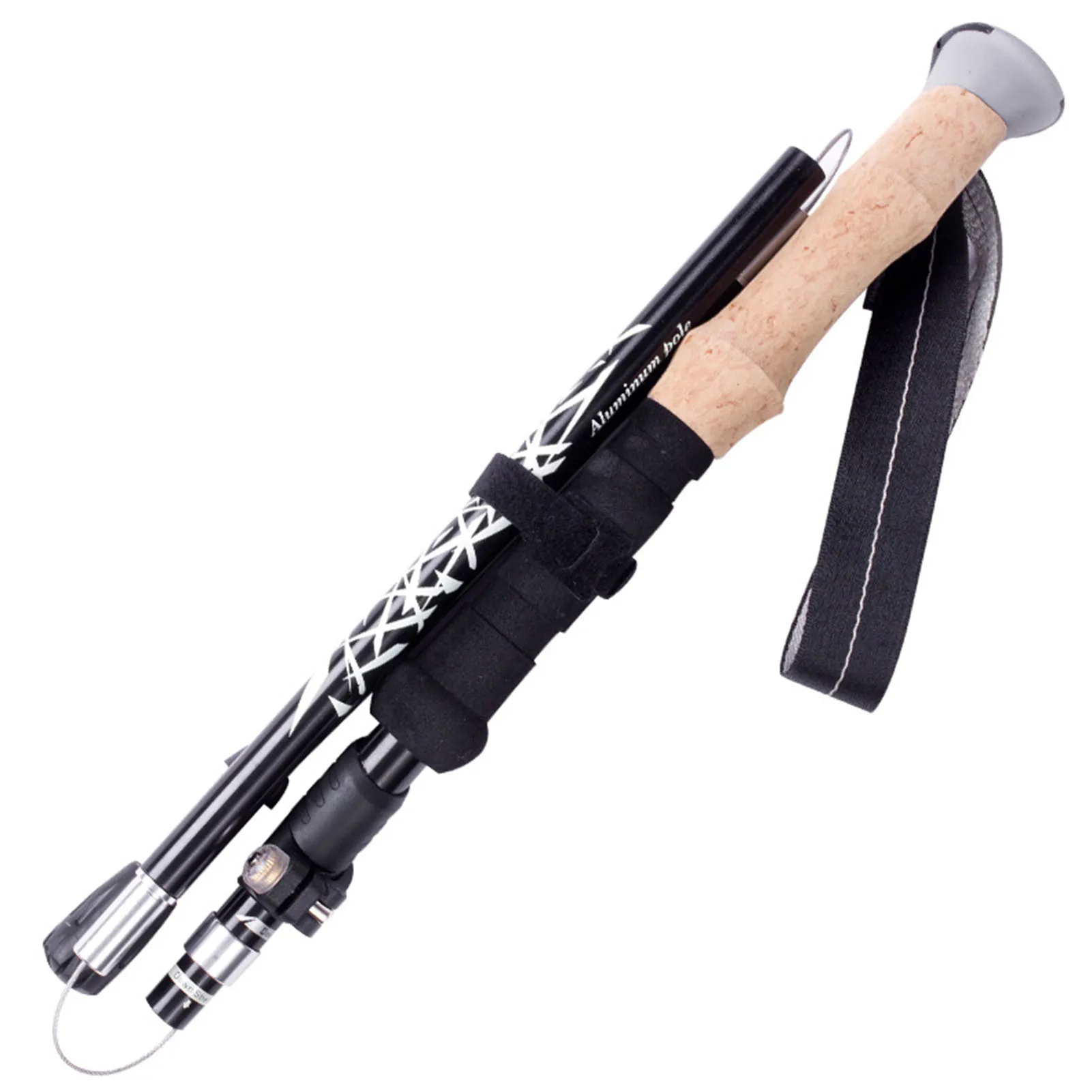 

Trekking Sticks Folding Hiking Poles Walking Stick With Quick Lock Outdoor Trekking Pole For Hiking Camping Easy To Grip 1Pc