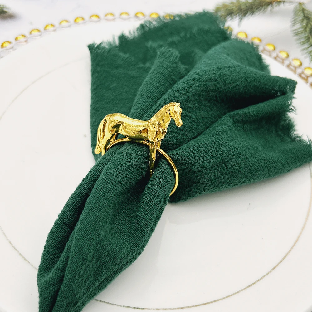 

Кольца для салфеток Dvianna золотые 6 шт.