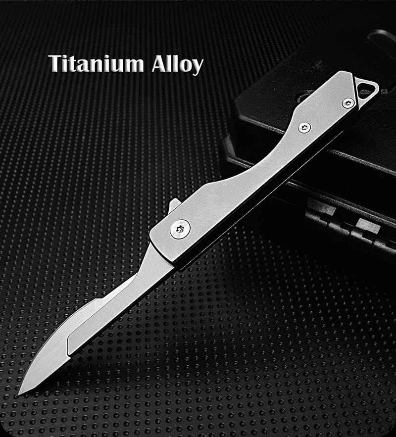 Складной нож YESISOK из титанового сплава