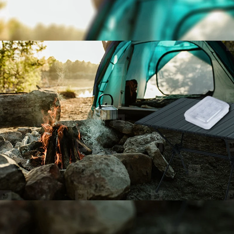 1 шт. 6-сетчатая коробка для яиц с крышкой штабелируемая защиты белый пластиковый