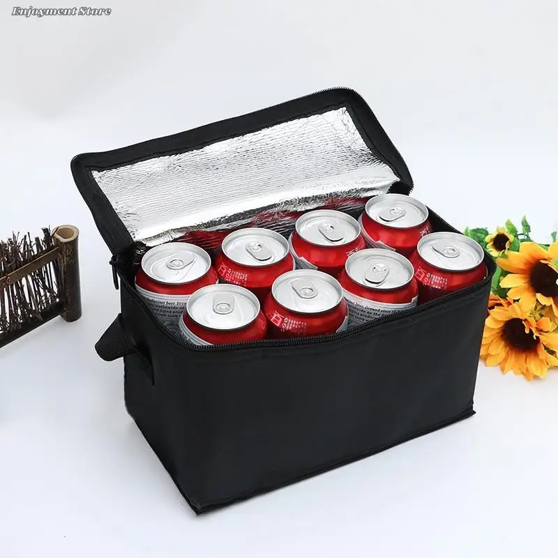 

1PC Outdoor Cooler Box Portable Thermal Insulated Cooler Bag Camping Foods Drink Bento Bags BBQ Zip Pack Picnic Supplies