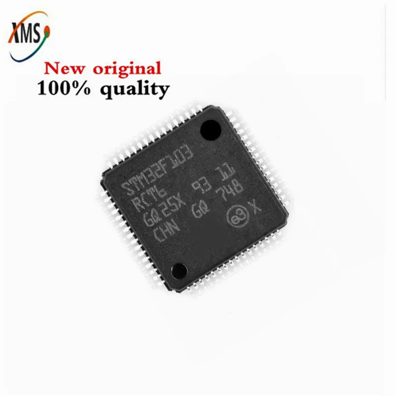 

5-10 шт. STM32F103RCT6 STM32F103 QFP-64 новый оригинальный IC