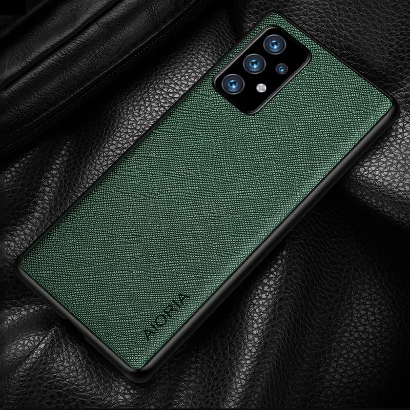 

Fashion Cross Case For Samsung Galaxy S21 Ultra Plus S20 5G PU Anti-knock Phone Protective Cover Coque for S20FE S20 Ultra S10