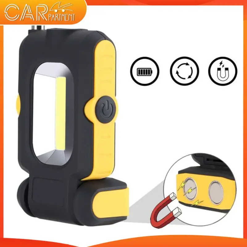

Mini Auto Car Repair Light Magnet COB LED Flashlight Auto Car Repair Lamp 3 Modes Battery Operated Working Lamp Car Repair Tools
