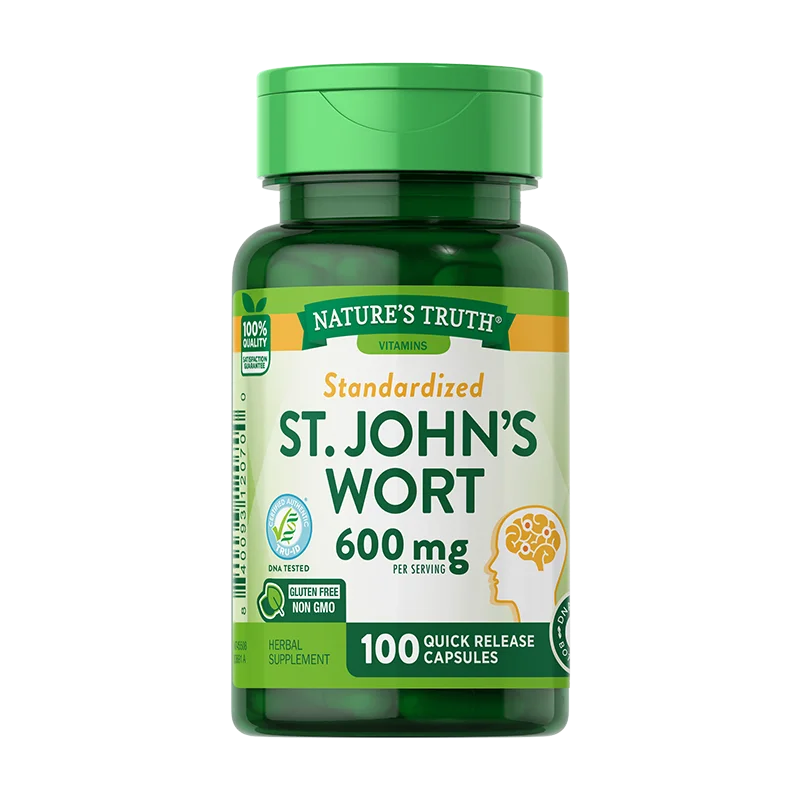 

1 Bottle St. John's wort capsule St. John's wort extract tablets Emotional health High content and easy absorption