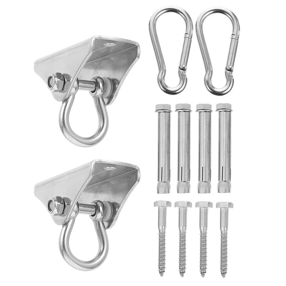 

2 Sets of Multifunctional Hammock Swing Hook Outdoor Swing Chair Hammock Hook