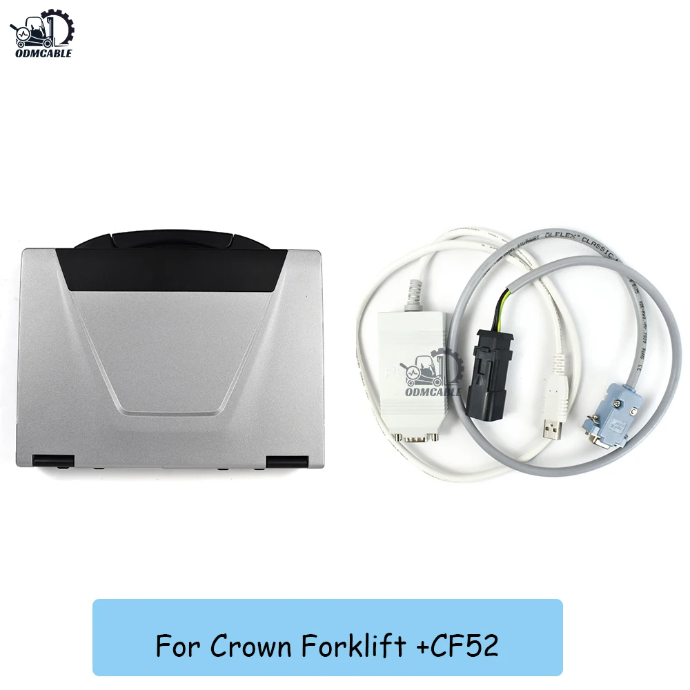

OBD Automotive For crown RCAN -USB CAN Interface for crown forklift diagnostic tool cf52 laptop Lift Trucks Crown Equipment tool