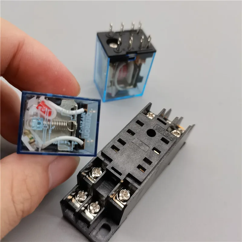 1 шт. MY2P HH52P MY2NJ катушка реле общего назначения DPDT микро мини электромагнитный