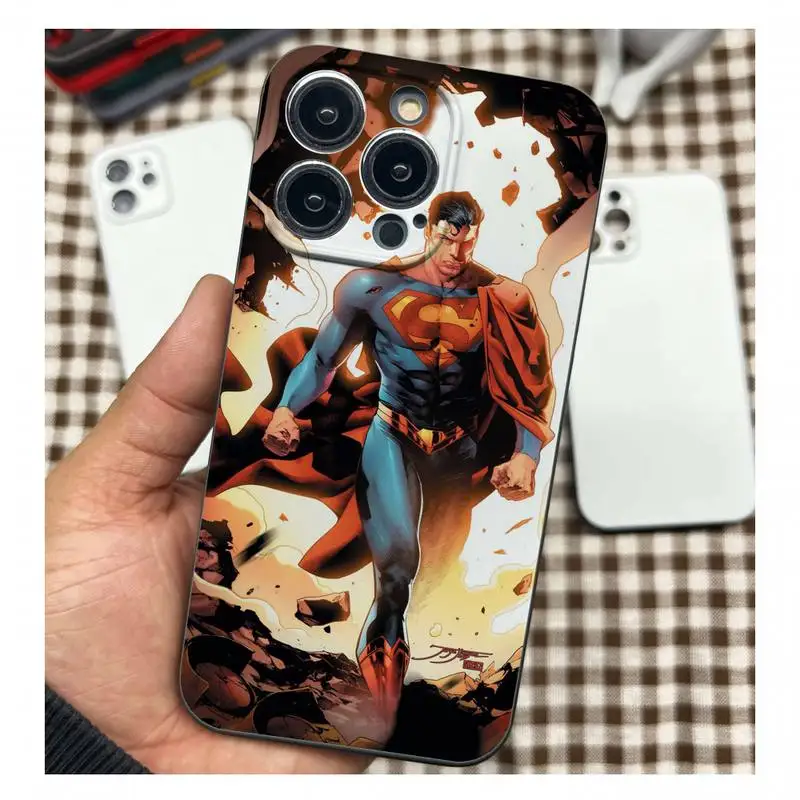 Силиконовый чехол BanDai с суперменом для Iphone 13 Mini 12 11 Pro Max Xs XR 7 8 Plus |