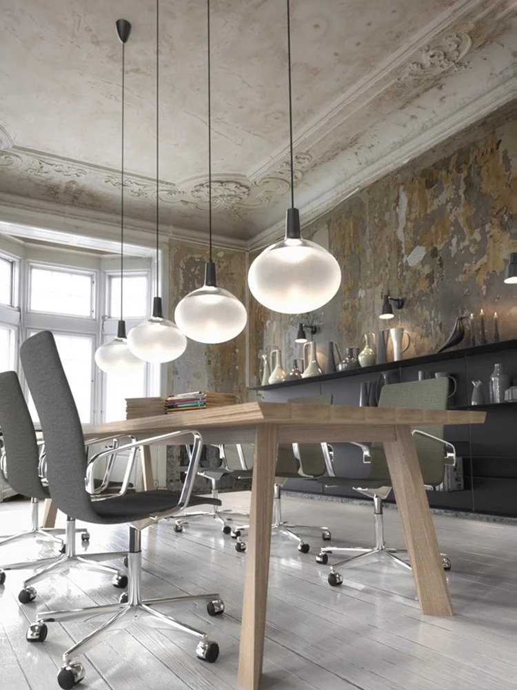 Потолочная люстра в виде пузырьков из стекла 7-12 Вт 25-35 см