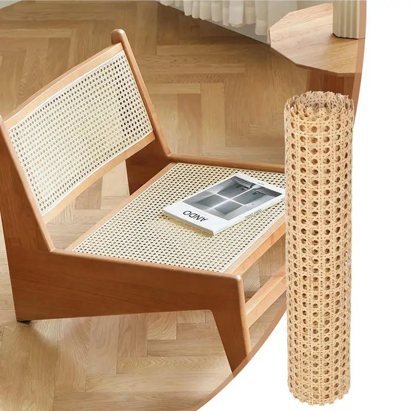 

Rattan Webbing Rattan Cane Outdoor Chair Table Furniture Repair Caning Supplies Webbing Roll Wicker Sheet Furniture Decor