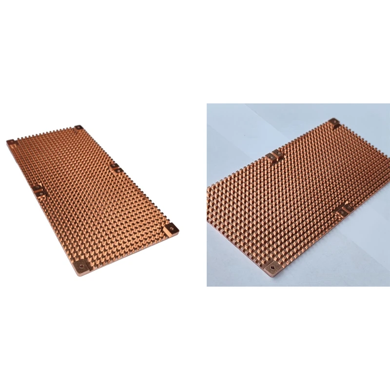 

RTX 3060 3080 3090 Backplane Pure Copper Heat Sink Graphics Card Memory Auxiliary Radiator 90X180MM