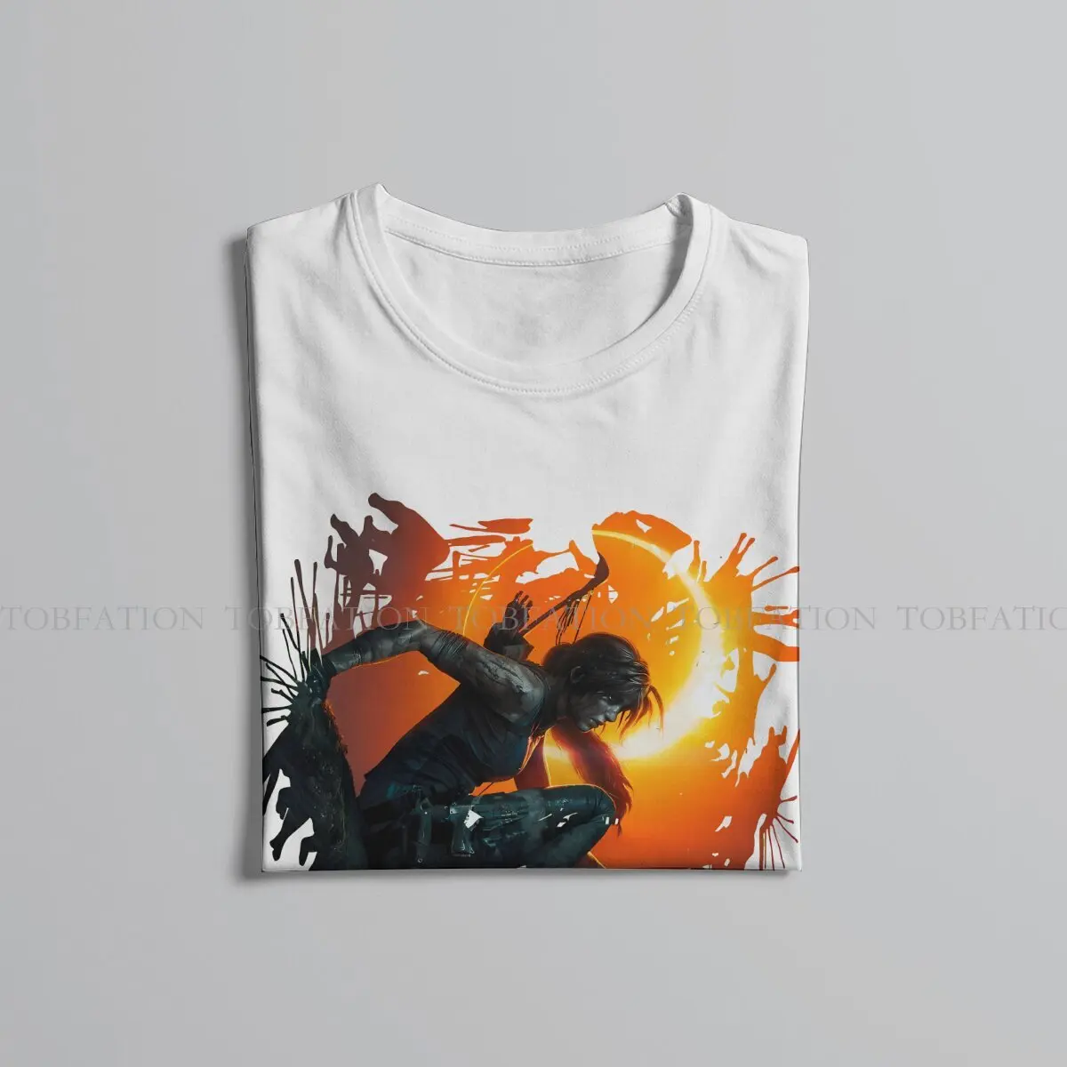 Мужская хипстерская футболка с круглым вырезом в стиле Харадзюку