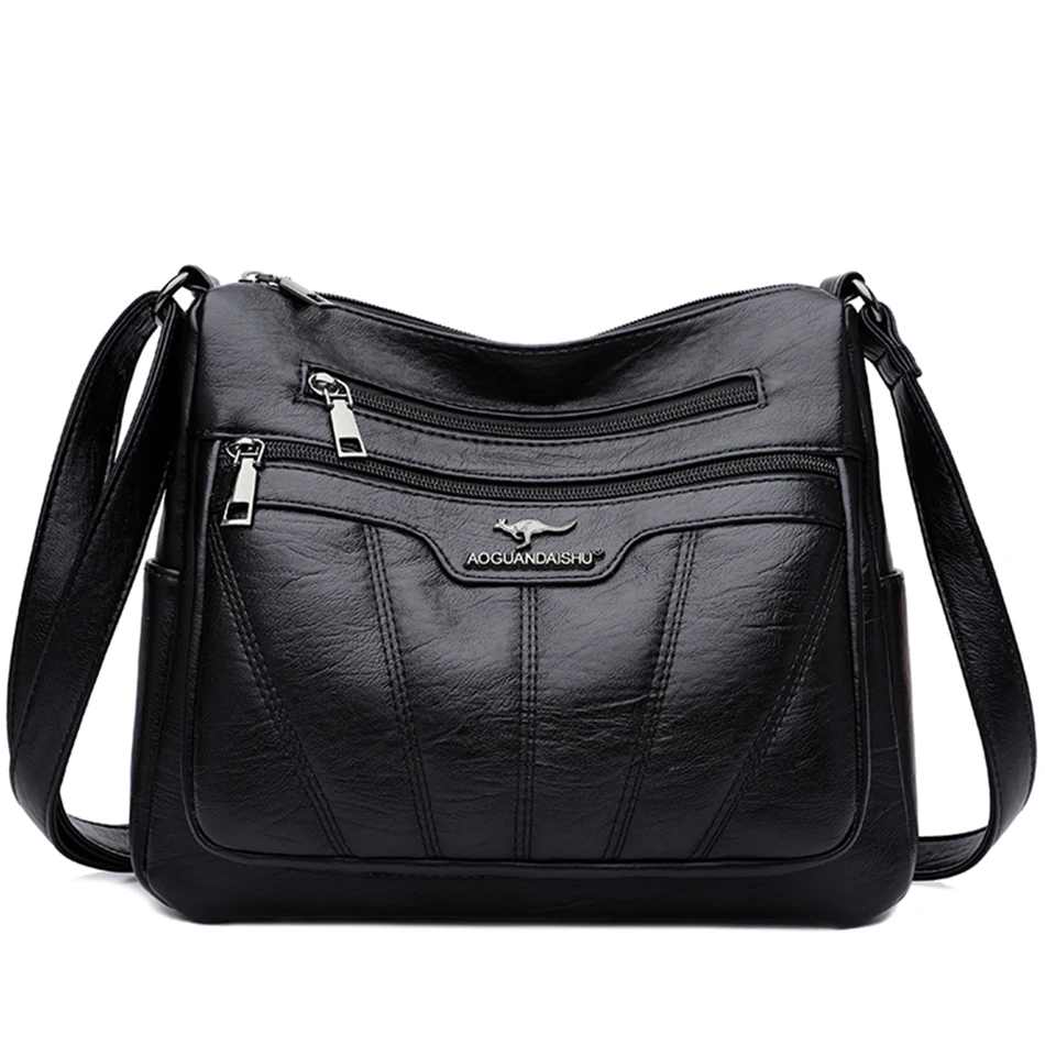 

Женская сумка из мягкой кожи, брендовая дизайнерская дамская сумочка, кошельки 2023, трендовая роскошная женская сумка на плечо, сумки через плечо, Sac A Main