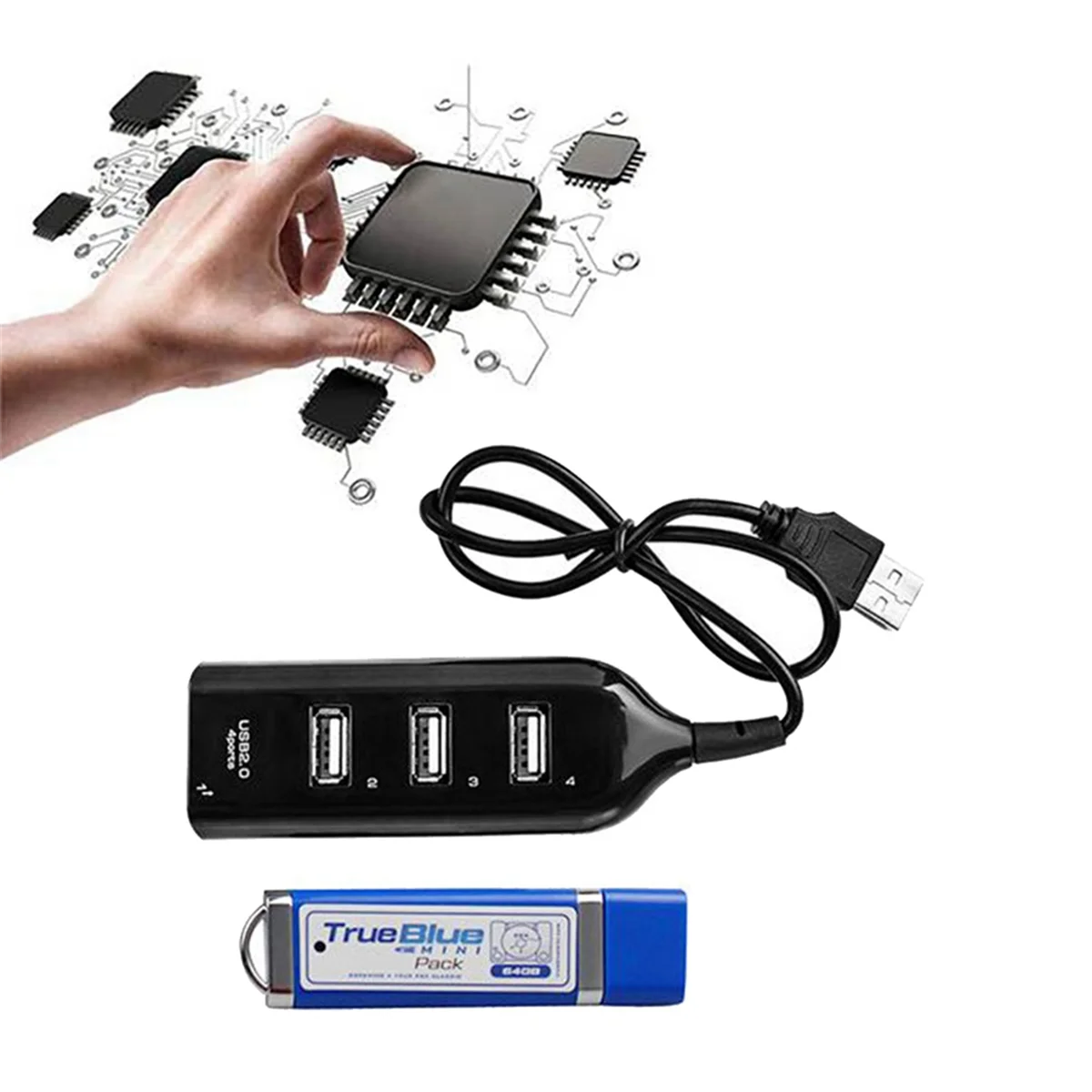 Игровая консоль для True Blue Mini PACK 64 ГБ