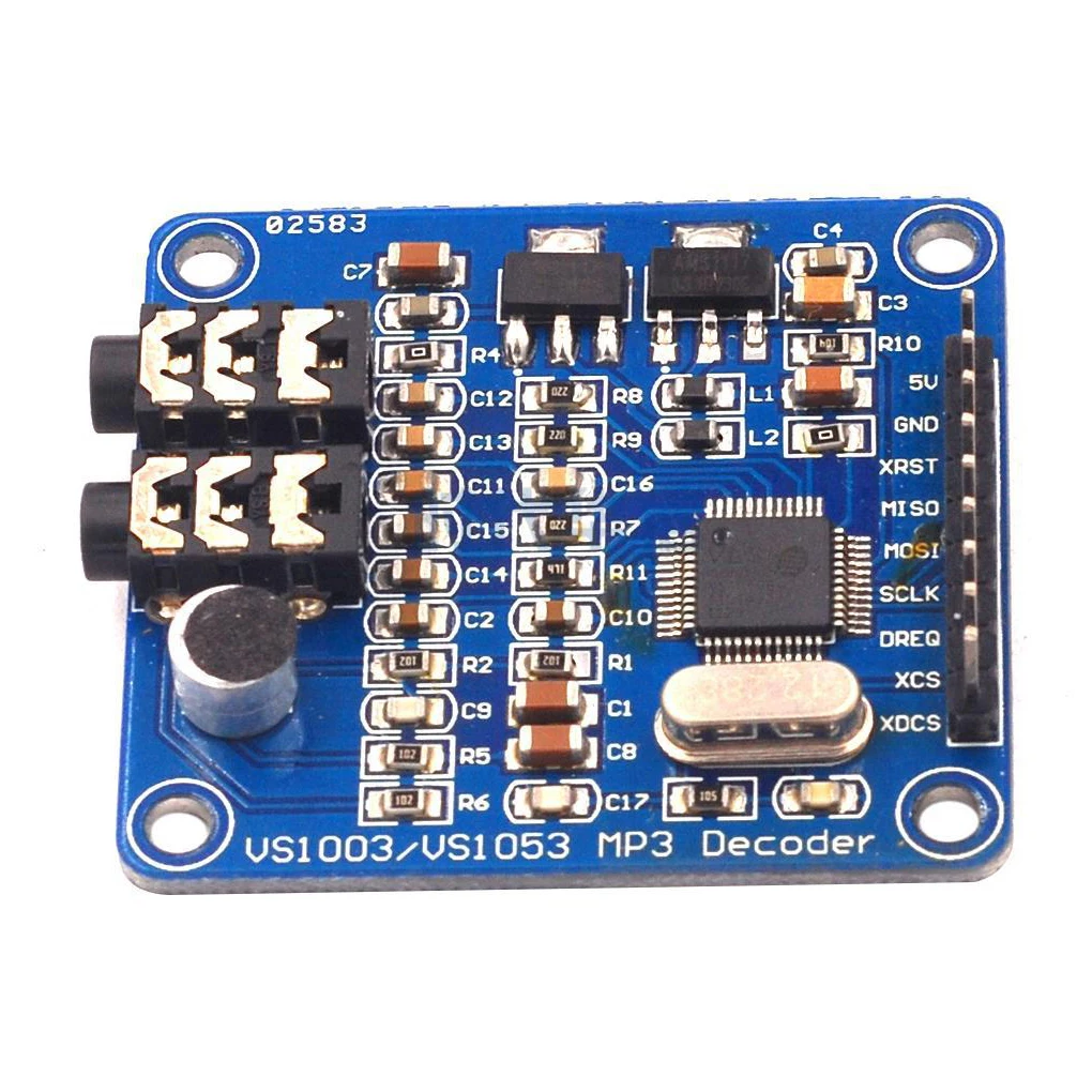 Рисунок 5 - MP3 модуль VS1003B STM32 с одним