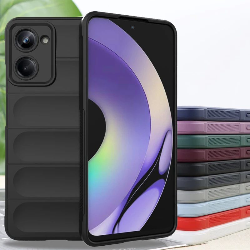 

For Realme 10 Pro 5G Case Realme 10 Pro Plus 5G Cover Shockproof Silicone Original TPU Protective Phone Back Cover Realme 10 Pro