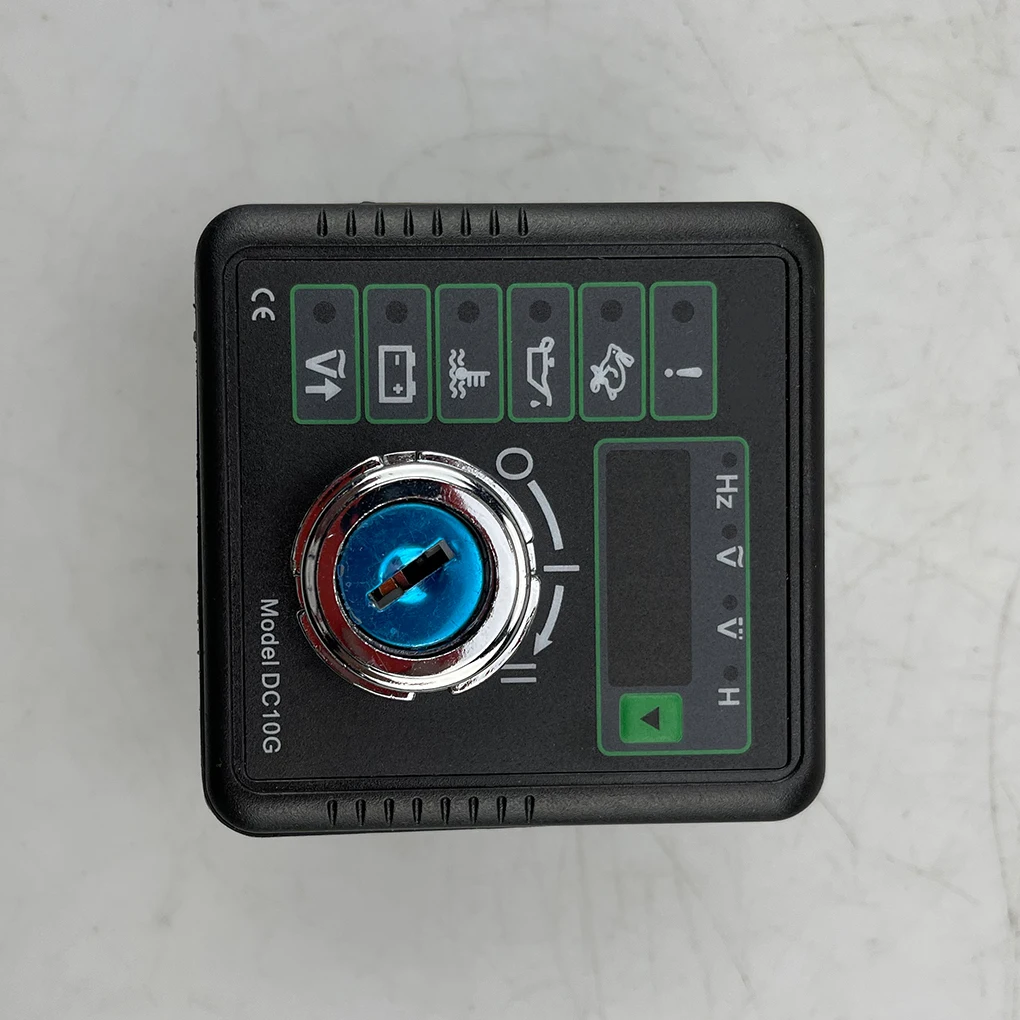 

4 Digit LED Generator Controller with Keys Engine Manual Start Stop Overspeed Alarm Overvoltage Protection Control Unit