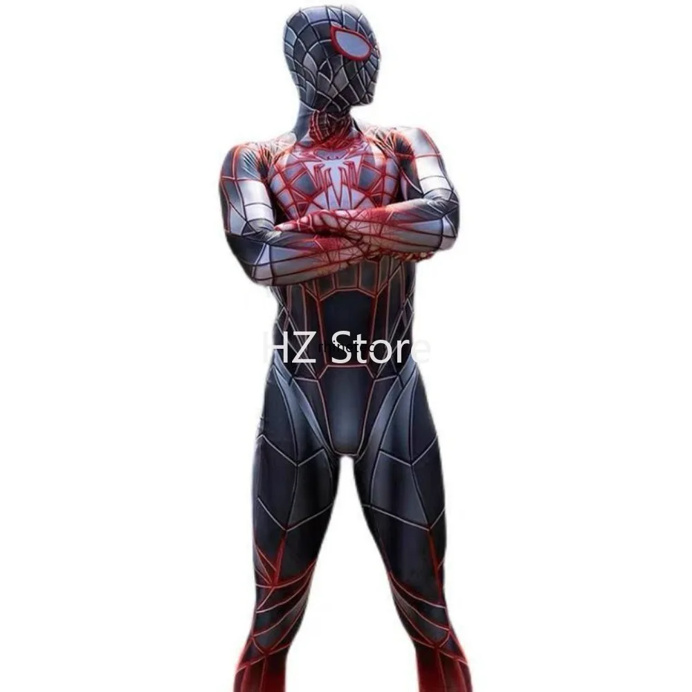 

Marvel The Amazing Spider-Man Superhero Spiderman Cosplay Costume with Mask Bodysuit Zentai Full Body Suit Jumpsuit