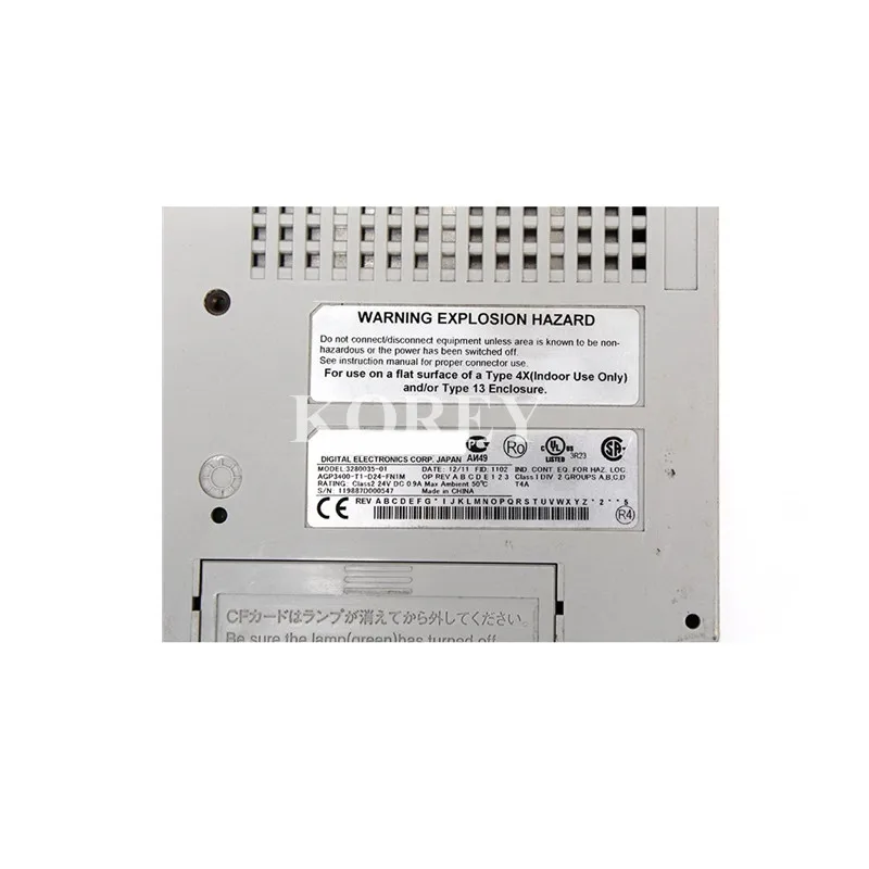 Сенсорный экран HMI серии GP-3400 AGP3400-T1-D24-D81C AGP3400-T1-D24-FN1M Новый