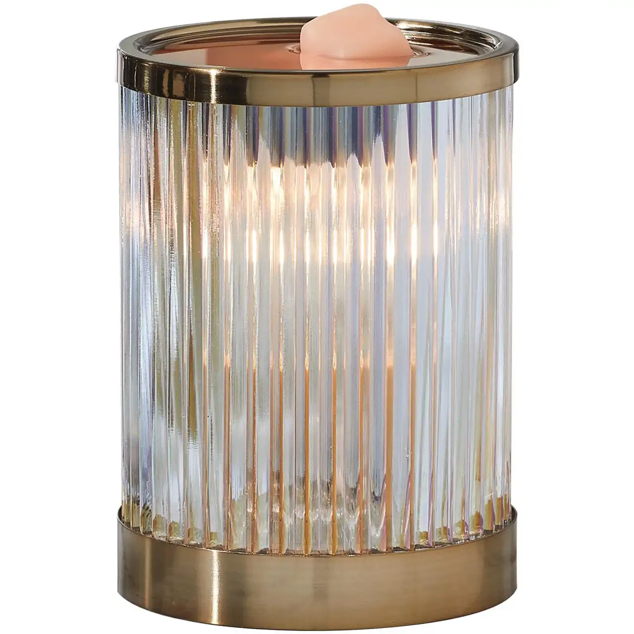 

Full Size Wax Warmer Ribbed Glass