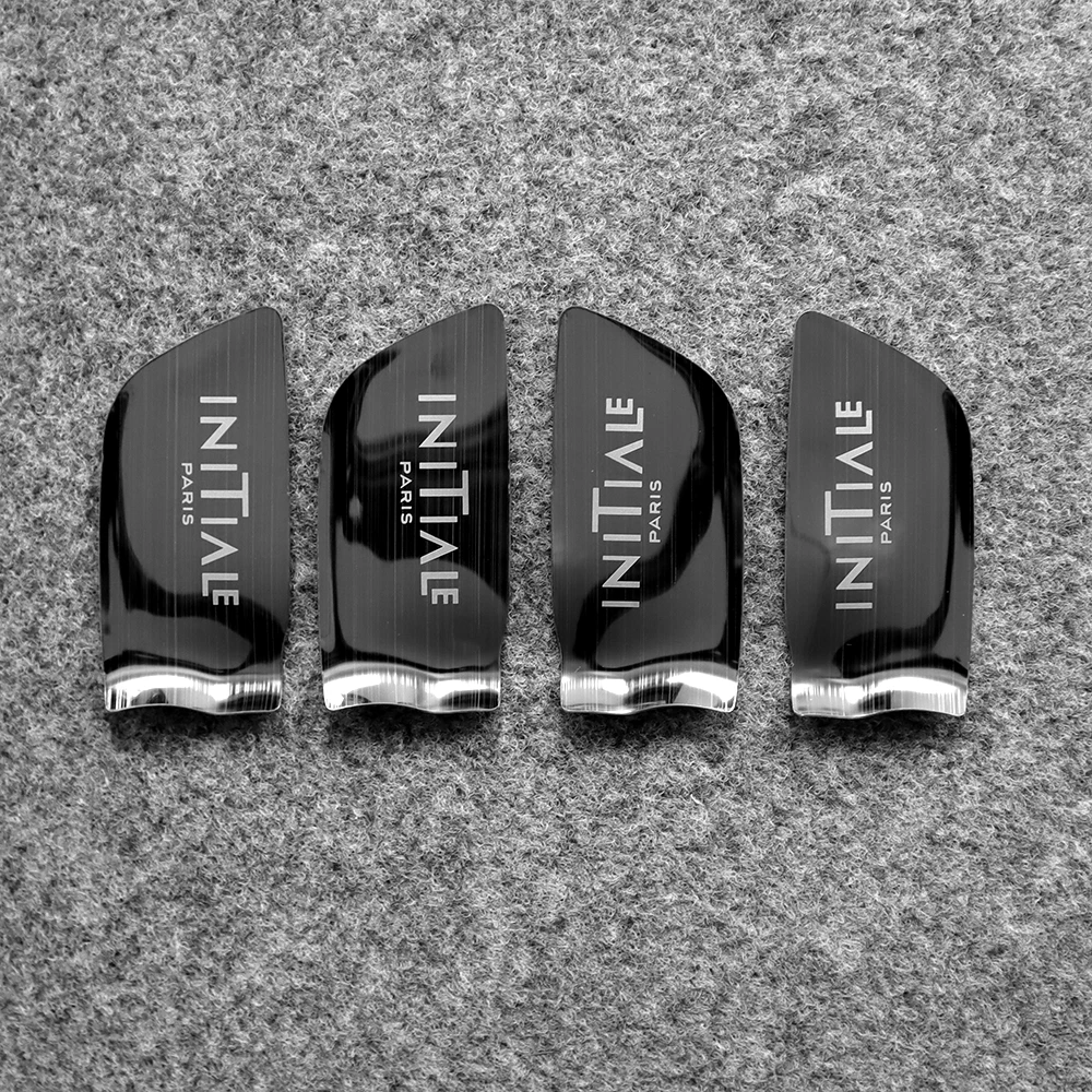 

Автомобильные аксессуары для 2017-2022 Renault Koleos QM6 внутренняя дверная ручка отделка наклейки металлические черные