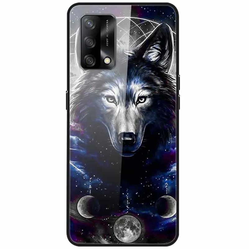 Для Oppo Reno 6 Lite чехол из закаленного стекла Твердый для Reno6 2022 роскошный защитный