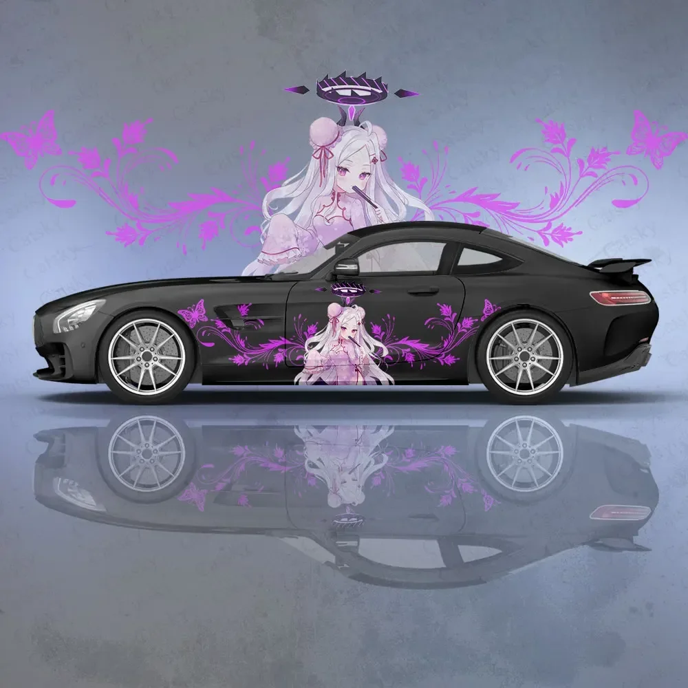 Аниме наклейки для кузова автомобиля soruan Hina виниловые Itasha наклейка боковой
