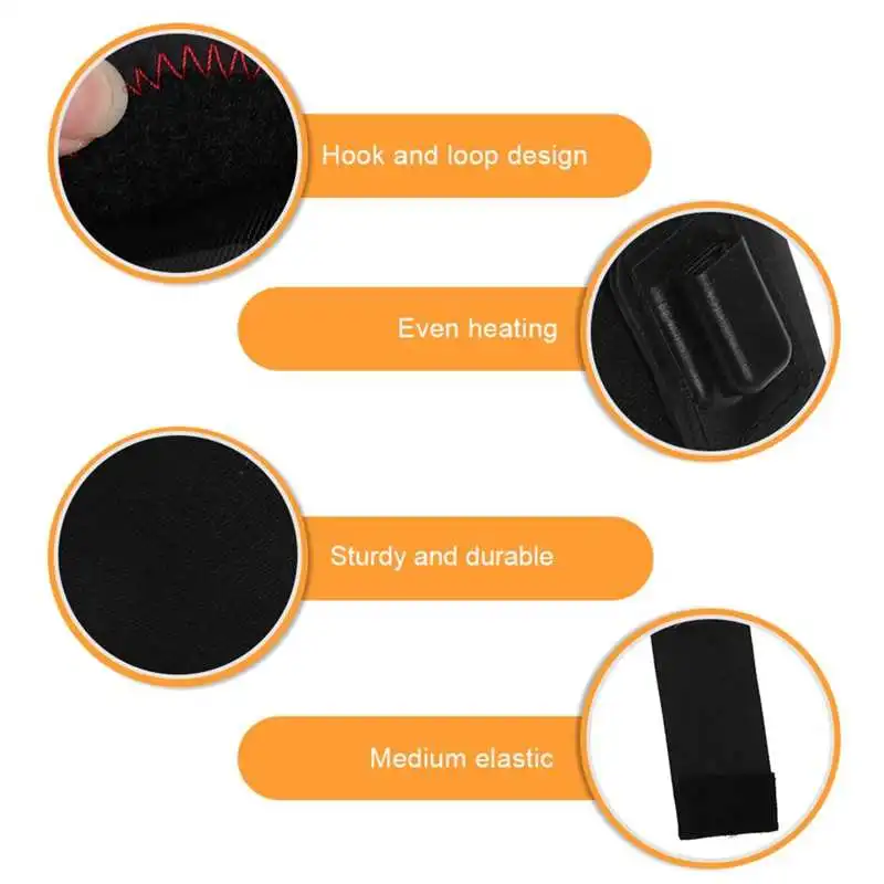 Горячая терапия обертка для ног с подогревом бандаж голеностопа способствует