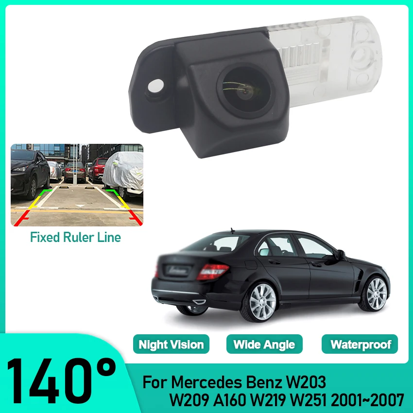 Резервная камера заднего вида для Mercedes Benz W203 W209 A160 W219 W251 2001 ~ 2006 2007 ночного видения