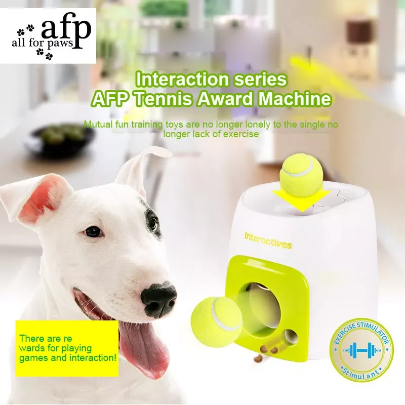 

Игрушка-пазл для питомцев, игрушка для тенниса с двойным отверстием, Интерактивная тренировочная машинка для собак, умное питание