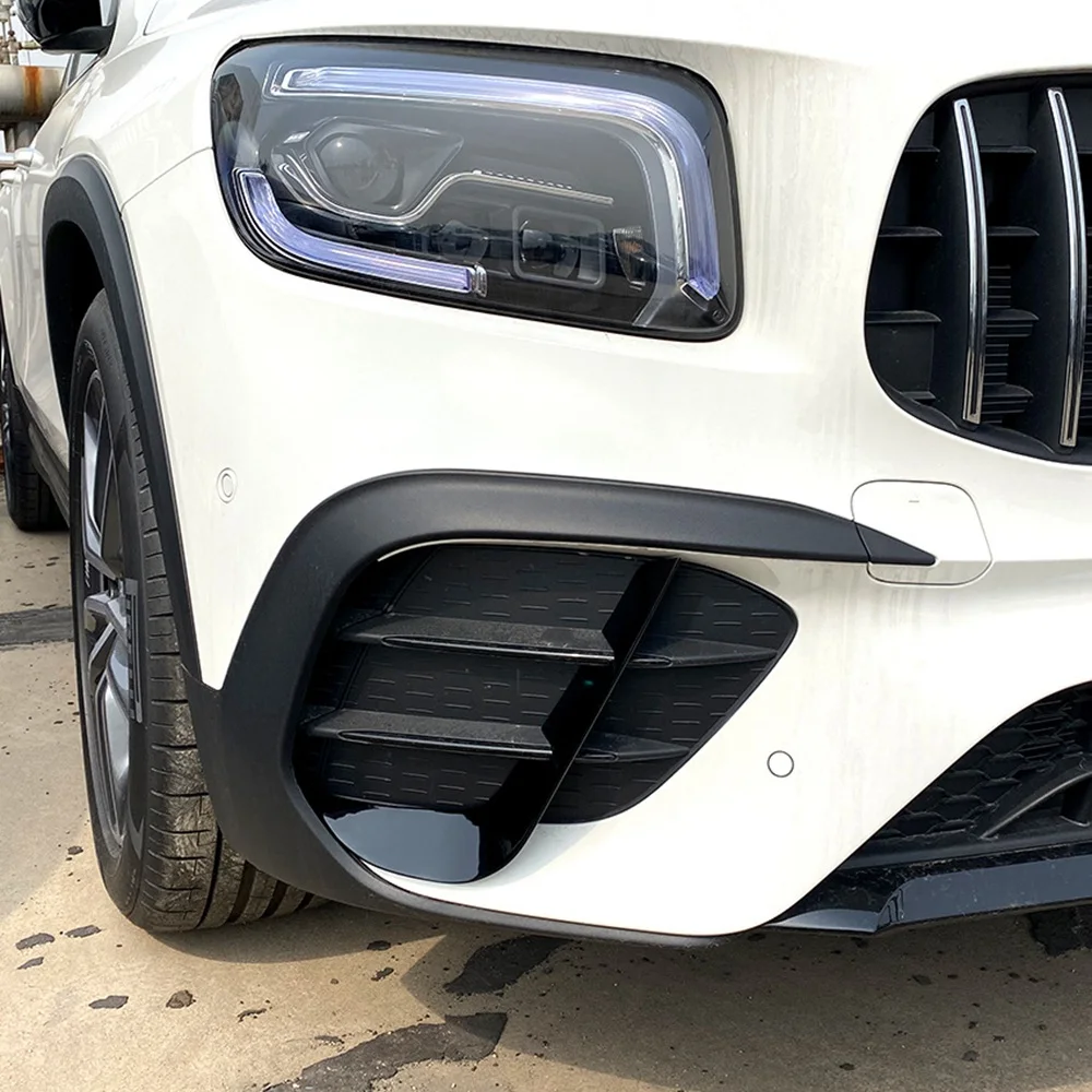 

Сплиттер переднего бампера автомобиля, спойлеры, противотуманная фара, решетка радиатора, отделка для Mercedes-Benz GLB-Class X247 GLB200 GLB220 GLB35 AMG A