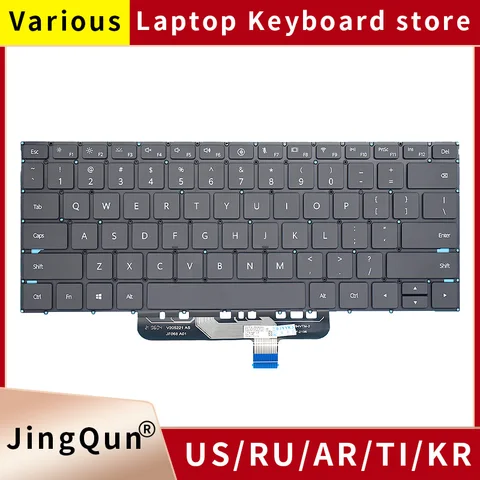 Новая RU/русская/арабская/таиландская клавиатура для Huawei MateBook 13S 14S 16S EMD-W56 HKD-W56 W76 CREFG-16 CREFG-32